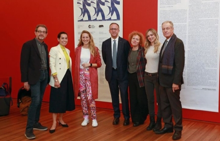I delegati dei cinque Club ticinesi che hanno contribuito alla realizzazione dell'evento